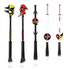 Deadpool Cartoon Anime Makeup Powder Blush Brush Set