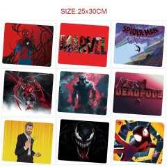 9 Styles 25x30cm Marvel Comics Cartoon Anime Mouse Pad