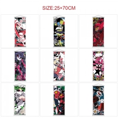 12 Styles 25*70cm Hazbin Hotel Wall Scroll Cartoon Anime WallScrolls