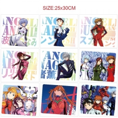 9 Styles 25x30cm EVA/Neon Genesis Evangelion Cartoon Anime Mouse Pad