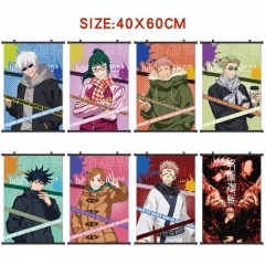 14 Styles 40*60cm Jujutsu Kaisen Wall Scroll Cartoon Anime WallScrolls