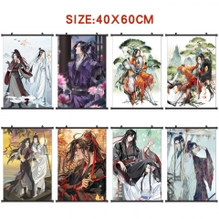 11 Styles 40*60cm Mo Dao Zu Shi Wall Scroll Cartoon Anime WallScrolls