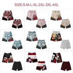 9 Styles Kakegurui Compulsive Gambler Cartoon Anime Shorts Pants