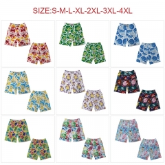 10 Styles Inside Out Cartoon Anime Shorts Pants