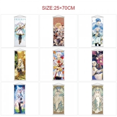 11 Styles 25*70cm Frieren: Beyond Journey's End Wall Scroll Cartoon Anime WallScrolls