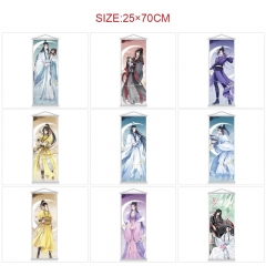 12 Styles 25*70cm Mo Dao Zu Shi Wall Scroll Cartoon Anime WallScrolls