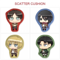 4 Styles Attack on Titan/Shingeki No Kyojin Cosplay Cartoon Deformable Anime Pillow