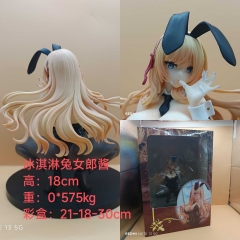 18cm Ice Cream Bunny Girl Sexy Girls Anime PVC Figure