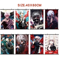 11 Styles 40*60cm Tokyo Ghoul Wall Scroll Cartoon Anime WallScrolls