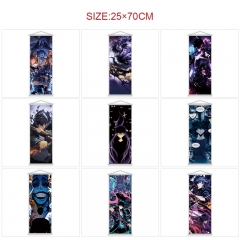 11 Styles 25*70cm Solo Leveling Wall Scroll Cartoon Anime WallScrolls