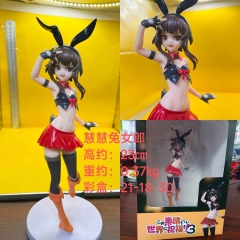 23cm Kono Subarashii Sekai ni Shukufuku wo! Megumin Bunny Girl PVC Anime Figure