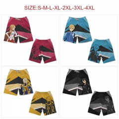 7 Styles Sword Art Online | SAO Cartoon Anime Shorts Pants