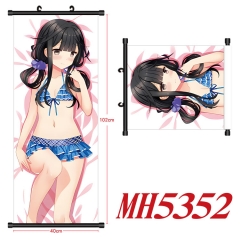 2 Styles 40*102cm Masamune-kun no Revenge Sexy Girls Wall Scroll Cartoon Anime WallScrolls