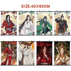 14 Styles 40*60cm Heaven Official's Blessing Wall Scroll Cartoon Anime WallScrolls