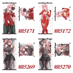 4 Styles 40*102cm National Team Sexy Girls Wall Scroll Cartoon Anime WallScrolls