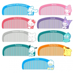 9 Styles Sanrio Hello Kitty Kuromi Pattern For Girls Cute Anime Comb