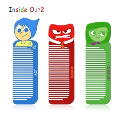 3 Styles Inside Out Pattern For Girls Cute Anime Comb