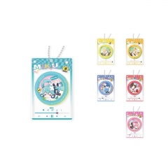 6 Styles Genuine Hatsune Miku Kagamine Rin Ren Anime Acrylic Keychain