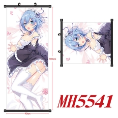 3 Styles 40*102cm Re: Life in a Different World from Zero  Sexy Girls Wall Scroll Cartoon Anime WallScrolls