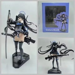 23CM GK Sexy Girl BLUE Cartoon Anime PVC Figure