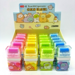 6 Styles 20pcs/set Sanrio Kuromi Cinnamoroll Superman Cartoon Anime Eraser Stationery