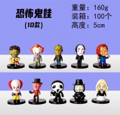 5CM 10PCS/SET Child's Play Cartoon Anime PVC Figure