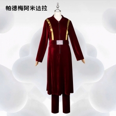 5Sizes Star War Padmé Amidala Cosplay Clothing For Adult Anime Costume Set