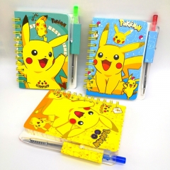 6 Styles Sanrio Kuromi Cinnamoroll pokemom Cartoon Anime Notebook Stationery