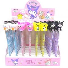 48 pcs/set Sanrio Kuromi Hello Kitty My Melody Cartoon Anime pencil Stationery