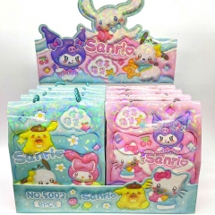 3 Styles 8pcs/set Superman Sanrio Kuromi Cinnamoroll Cartoon Surprise Blind Box Anime Stationery