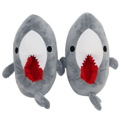 28cm 2 Styles Shark Cartoon Anime Plush Slipper