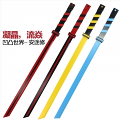 4 Styles AOTU Cosplay Katana Anime Wooden Sword Weapon