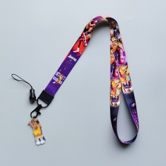 Coby White Cartoon Anime Phone Strap Lanyard