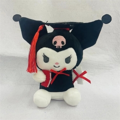 10cm 24pcs/set Sanrio Kuromi Cartoon Anime Plush Toy Pendant