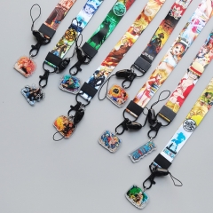 13 Styles One Piece Cartoon Anime Phone Strap Lanyard