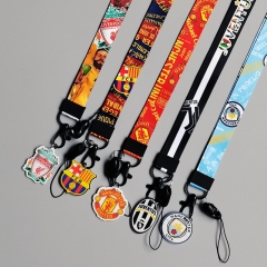 25 Styles Rugby Cartoon Anime Phone Strap Lanyard