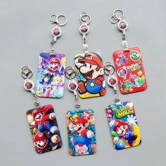 12 Styles Super Mario Bro Cartoon Anime Card Holder