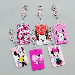 12 Styles Mickey Minnie Mouse Cartoon Anime Card Holder