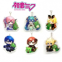 15 Styles Hatsune Miku K On Cartoon Anime Acrylic Keychain