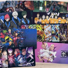 300*800*3mm 9 Styles One Piece Jujutsu Kaisen Demon Slayer: Kimetsu no Yaiba Cartoon Anime Mouse Pad