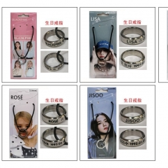 5 Styles K-POP Twice Cartoon Anime Stainless Steel Necklace