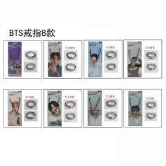 7 Styles K-POP BTS Bulletproof Boy Scouts Cartoon Anime Necklace