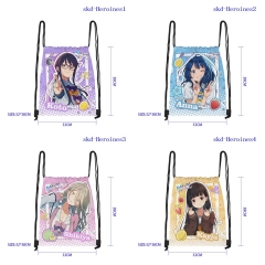 6 Styles Too Many Losing Heroines! Cartoon Anime Drawstring Bag