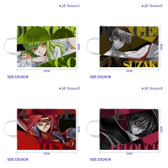 5 Styles Code Geass Cartoon Pattern Anime File Pocket