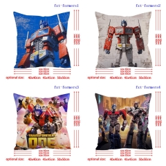 2 Sizes 7 Styles Transformers One Cartoon Square Anime Pillow Case