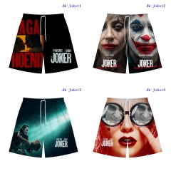 5 Styles Joker Folie à Deux Cosplay Color Printing Anime Pants Shorts