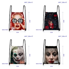 6 Styles Joker Folie à Deux Cartoon Anime Drawstring Bag