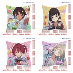 2 Sizes 6 Styles Too Many Losing Heroines! Cartoon Square Anime Pillow Case