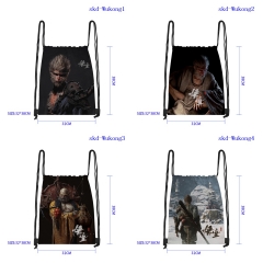 7 Styles Black Myth: Wukong Cartoon Anime Drawstring Bag