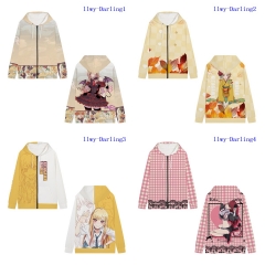 5 Styles My Dress-Up Darling Cartoon Hooded Anime Zipper Hoodie